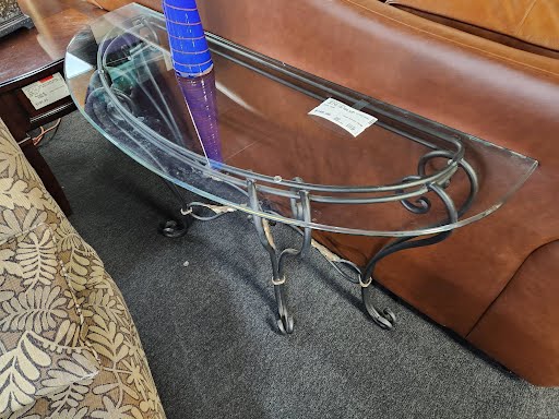 Half Moon Sofa Table