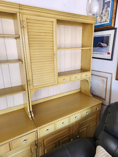 Custom Yellow Storage Unit