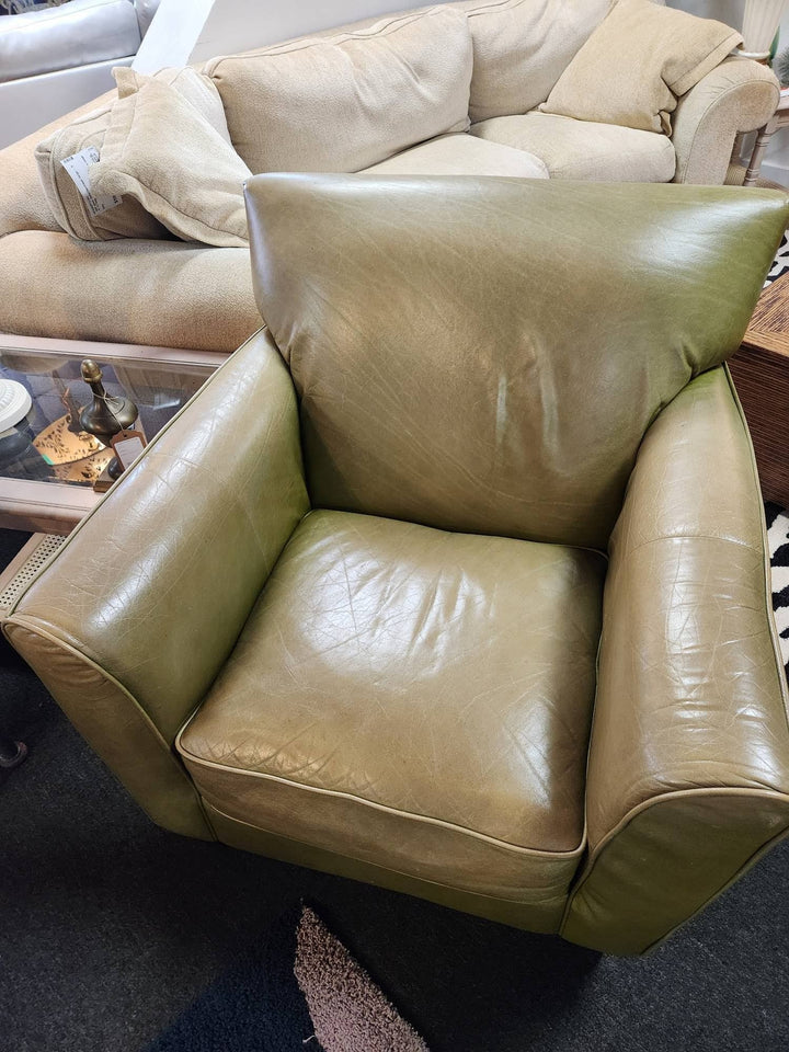 Leather Accent Chair