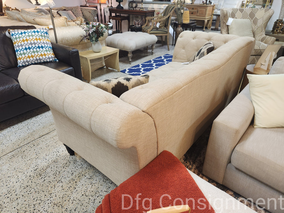 Tufted HighBack Sofa