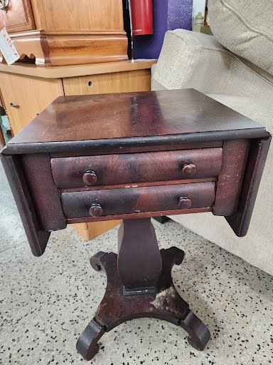 Drop Leaf End Table