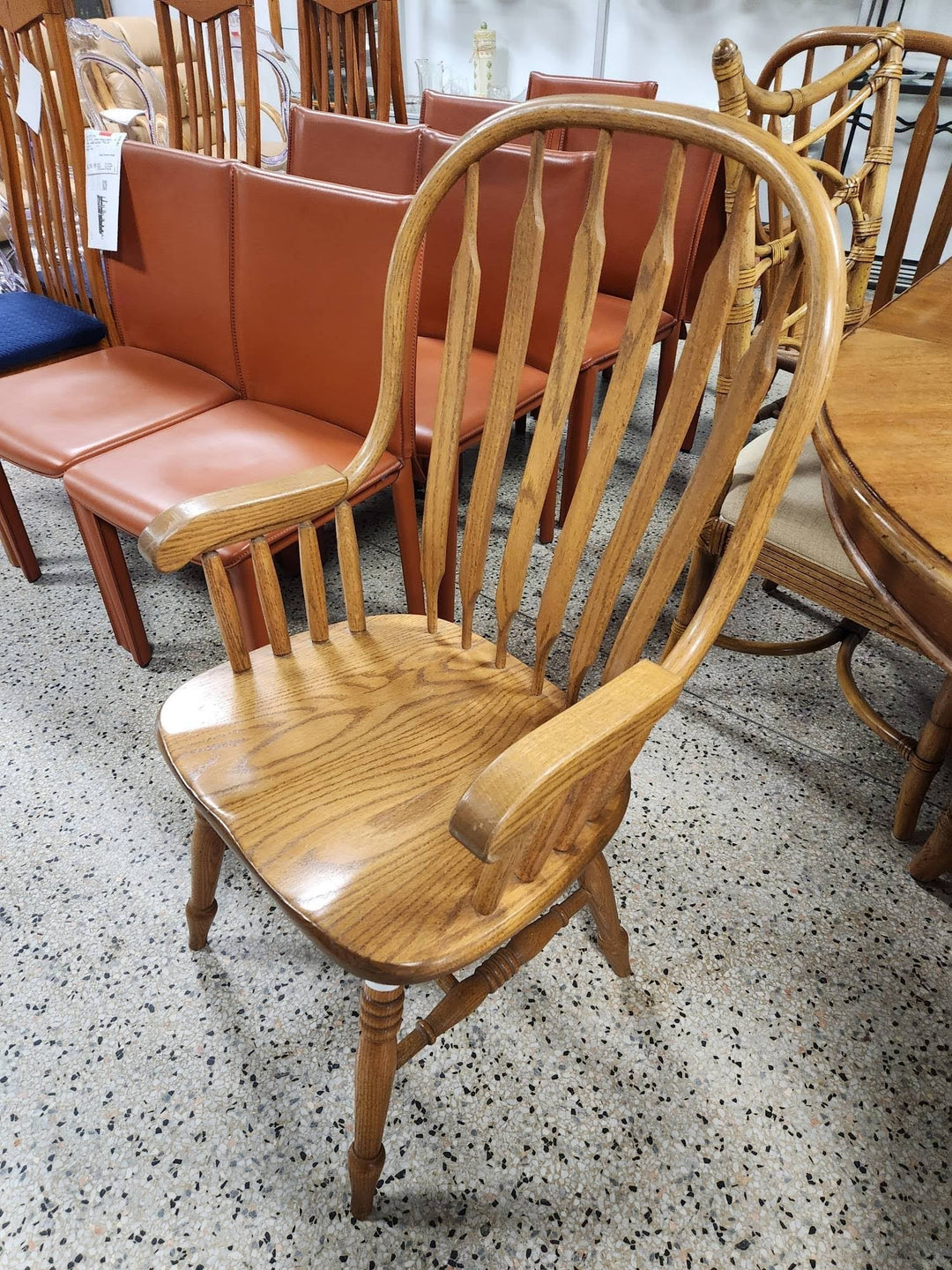 SET OF 2 Wood Chair's