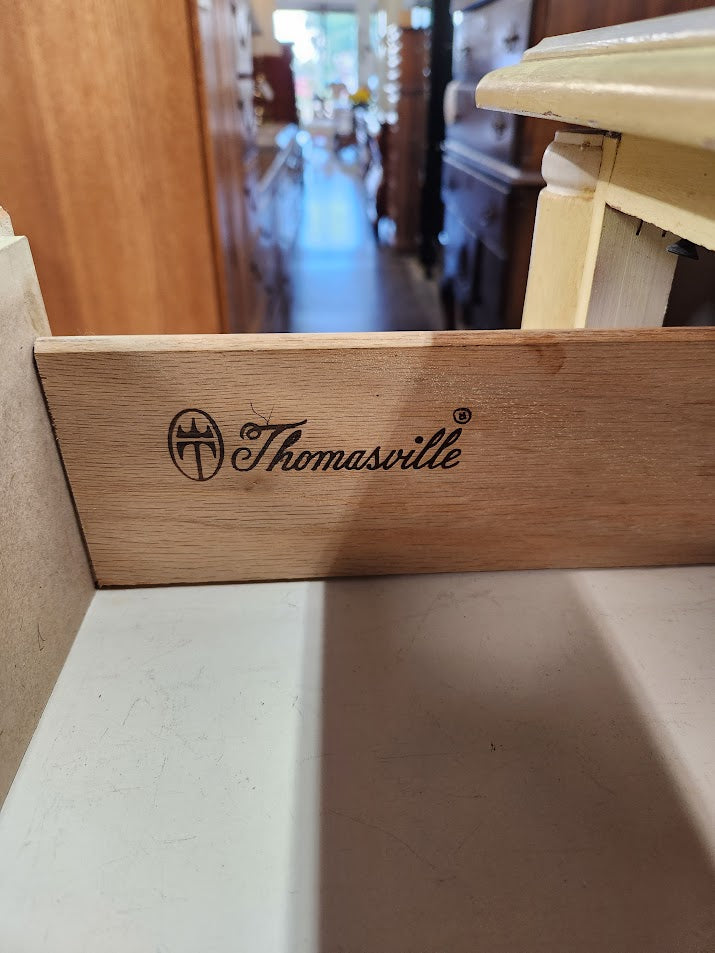 Thomasville faux bamboo high chest