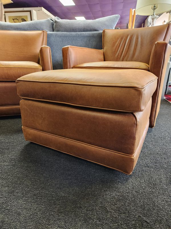 Ruby Leather Arhaus Chair