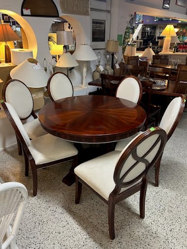 Dining Set- Table w. 6 Chairs