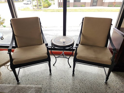 FRONTGATE | SET OF 2| Aluminum "Olympia" Outdoor Dining Chairs