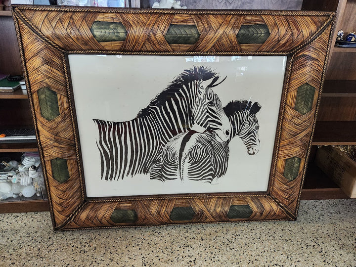 Zebra Print Wall Art