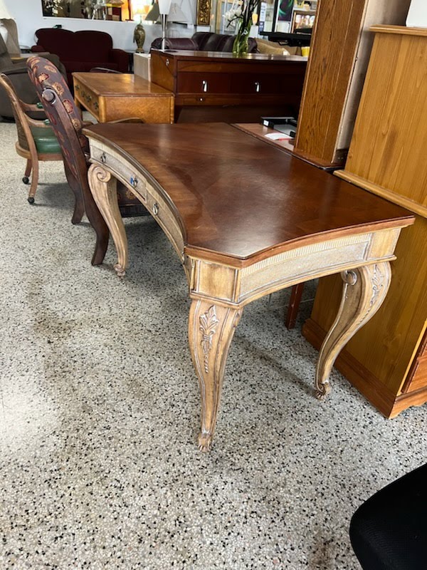 Antique Two Drawer Desk