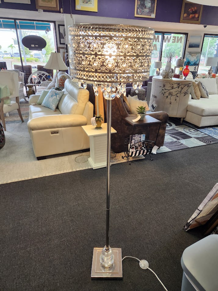 Silver Floor Lamps