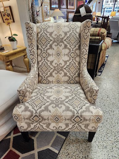 CRATE & BARREL Wing Back Chair