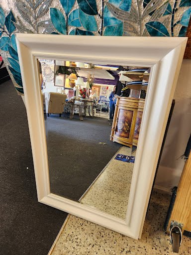 White Pottery Barn Mirror