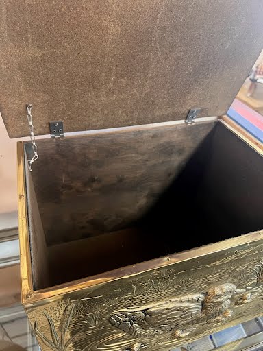 Hinged Brass Box