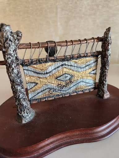 Legends C. A. Pardell Sculpture CHEIFS BLANKET Mixed Media
