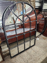 Arched Metal Mirror