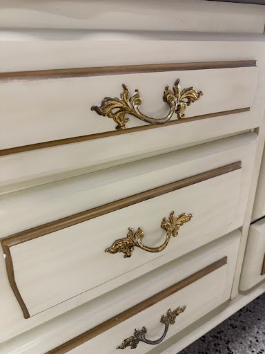 Two Tone French Bed Set