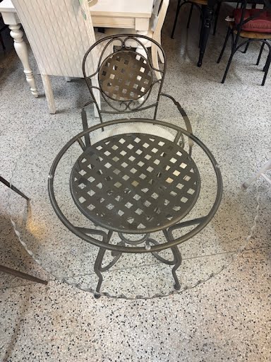 Wrought Iron Dining Set