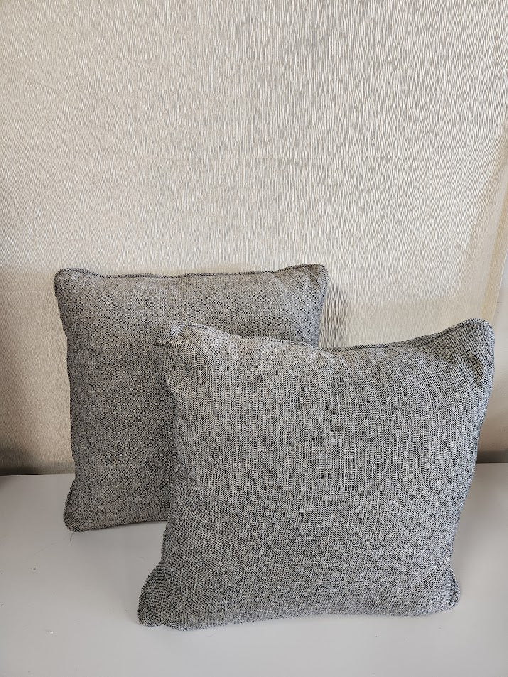 Grey Throw Pillow