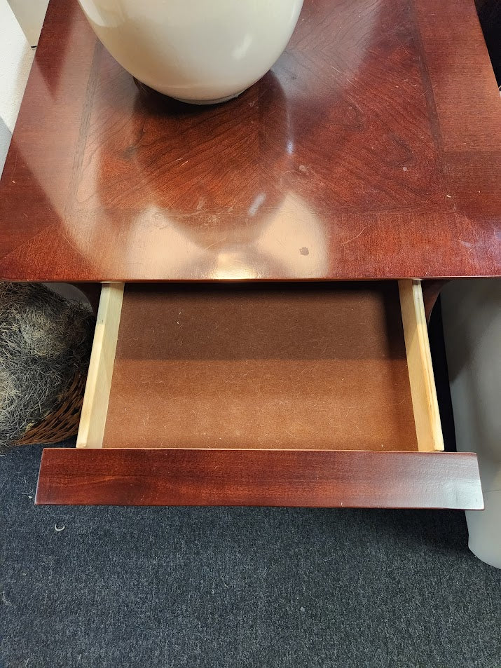 Cherry Finish End Table