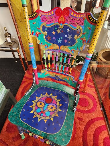 Chair Hand Painted