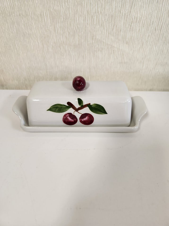 Covered butter dish China