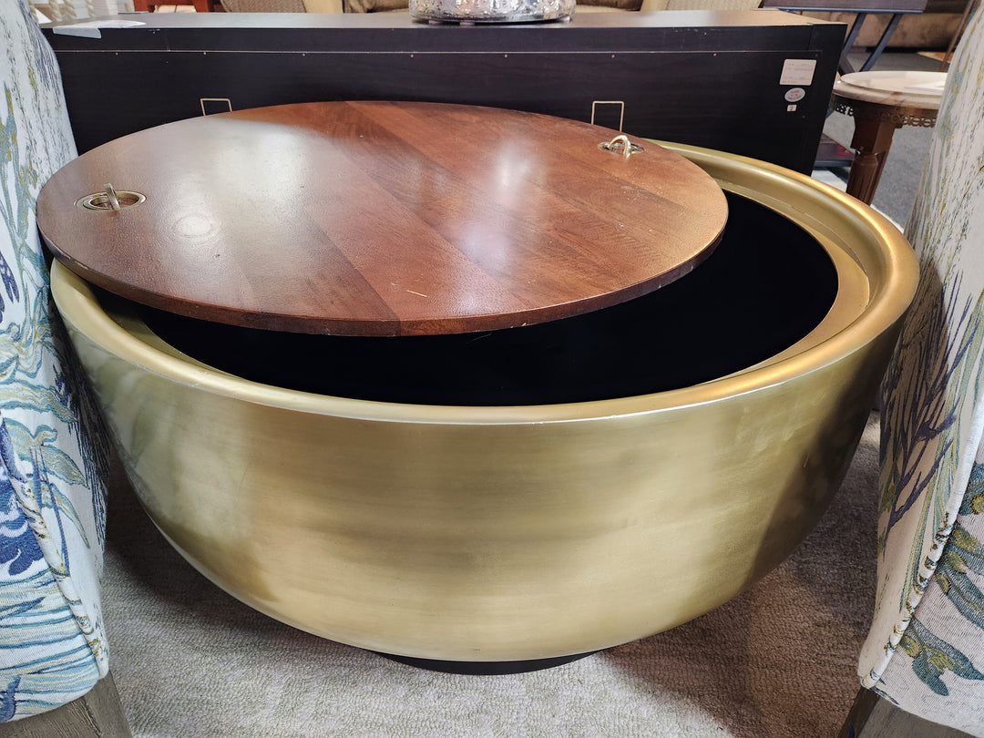 Wood Grain West Elm Coffee Table