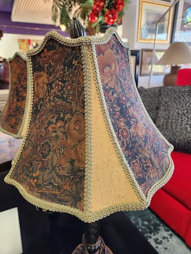 SET OF 2-Ornate Table Lamps