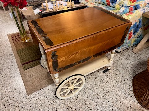 Two Tone Tea Cart