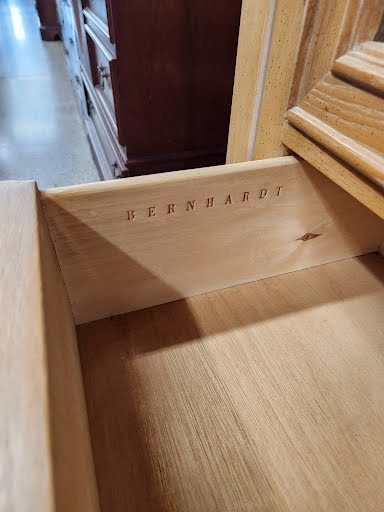 3 Piece light wood BERNHARDT Entertainment Center
