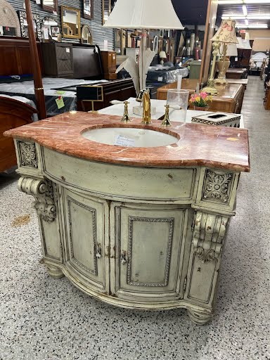 Stafford commode vanity HABERCHAM HOME