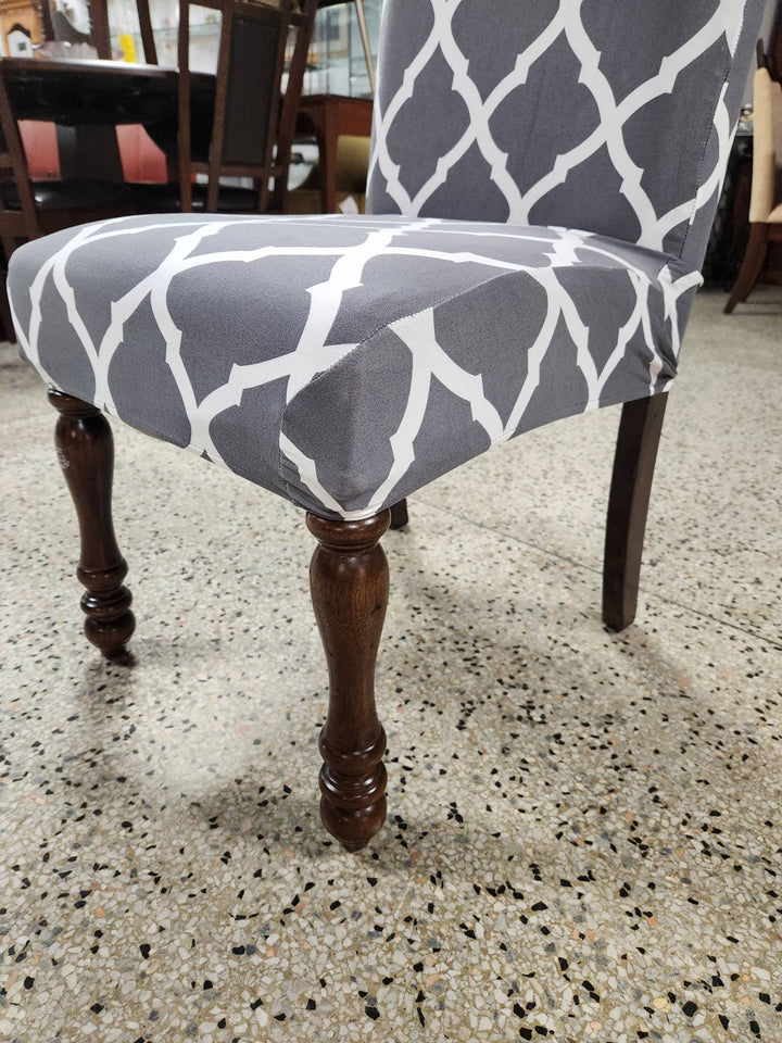 SET OF 6 Slip Cover Dining Chairs