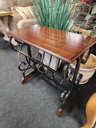 End Table Two Tone Slim