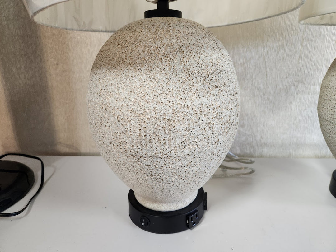 SET of 2 | ceramic Table Lamps