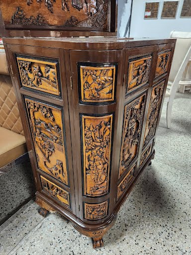 Carved Wood Buffet