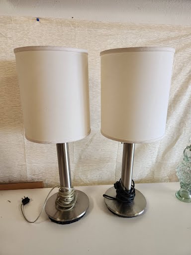 SET OF 2- 27" Height Table Lamps