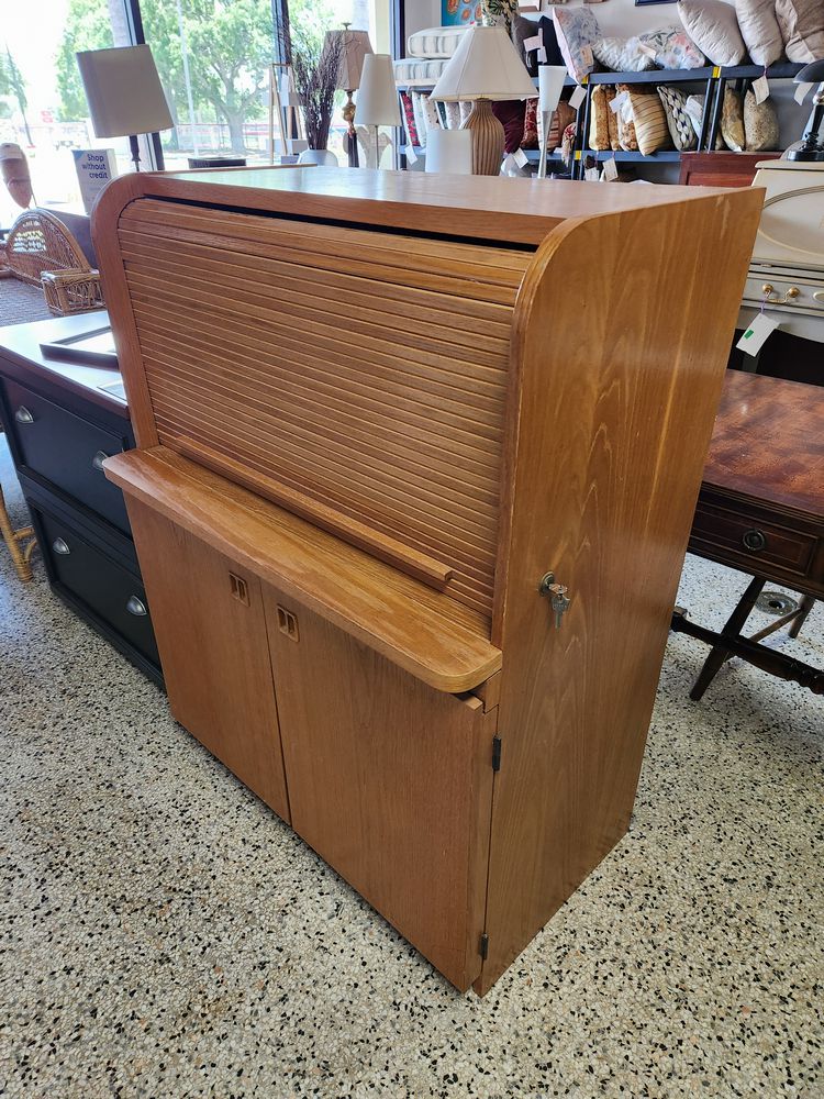MCM Teak Storage Cabinet/Desk