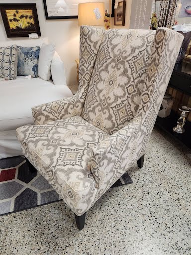 CRATE & BARREL Wing Back Chair