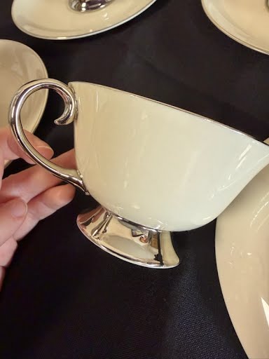 Footed Cup and Saucer China