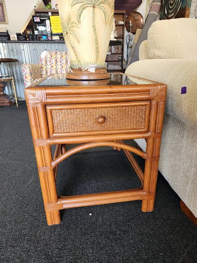 3 Pc Set- Bamboo Coffee Table w. 2 End Tables