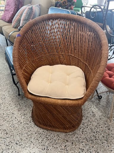 Weaved Bamboo Chair