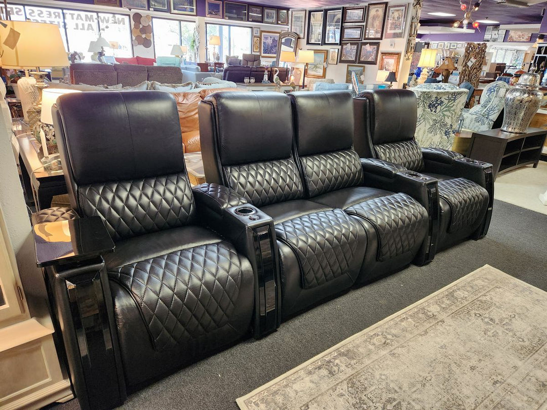 Black Theater Seating  Recliners