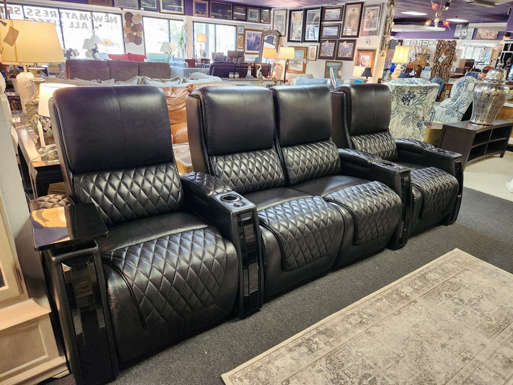 Black Theater Seating  Recliners
