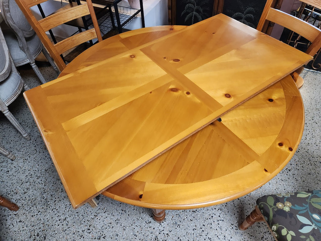 Knotty Pine Dining Set