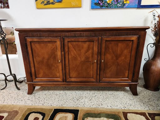 54" Dark Wood Buffet