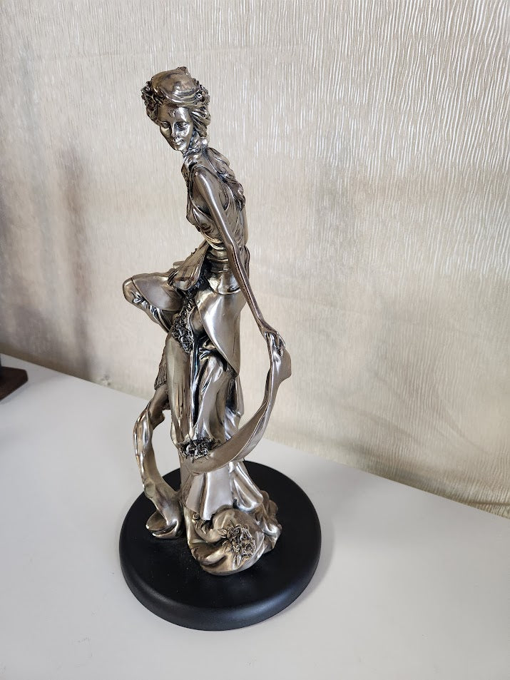 16"H Female Figurine Home Item