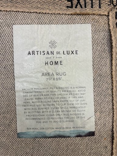 80% Wool Area Rug