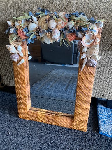 Wicker/Rattan Mirror