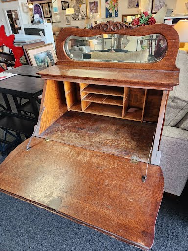 30W" Antique Secretary Desk