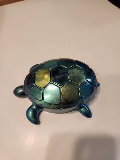 Green Turtle Trinket Box Home Item