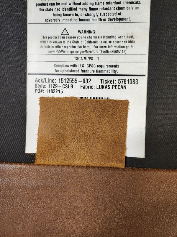 Ruby Leather Arhaus Chair