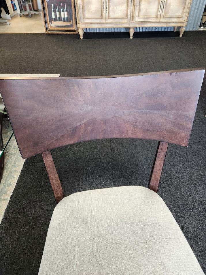 SET OF 4-Legacy Furniture Armless Dining Chairs